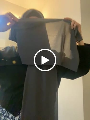 Customer video review of Classic Chiffon Hijab - Iron