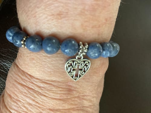 Customer photo review of A Mother's Precious Comfort Bracelet