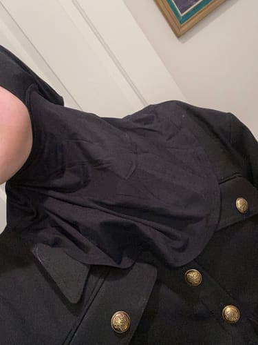 Customer photo review of Bamboo Ninja Tie Back Slit Undercap - Obsidian