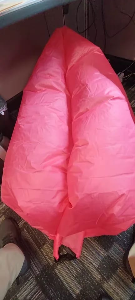 Customer photo review of Aufblasbares Outdoor-Sofa