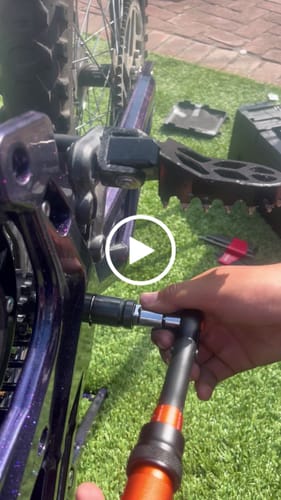 Customer video review of 4-Pin Mid Shaft/Jack Shaft Tool | E Ride Pro SS