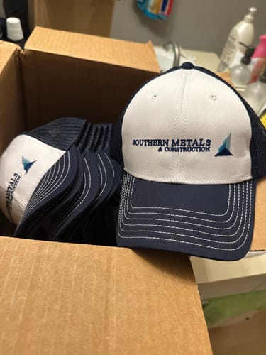 Customer photo review of [12 Pack] Embroidered Trucker Hats