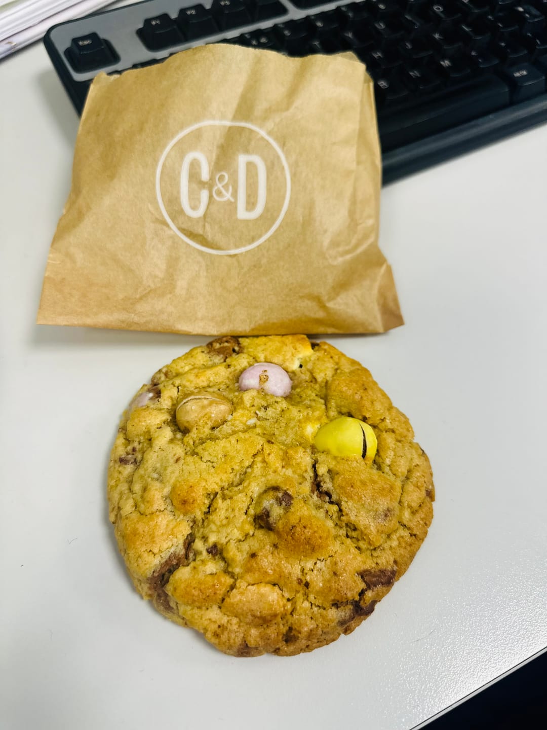 Customer photo review of Easter Mini Egg New York Cookie