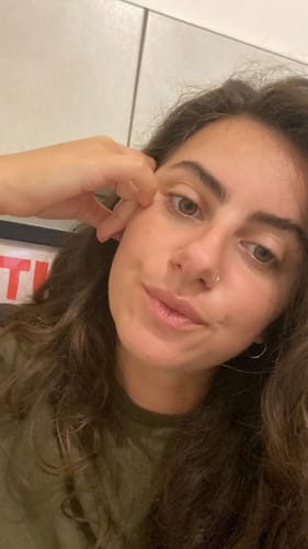 Customer photo review of Faux piercing Léa