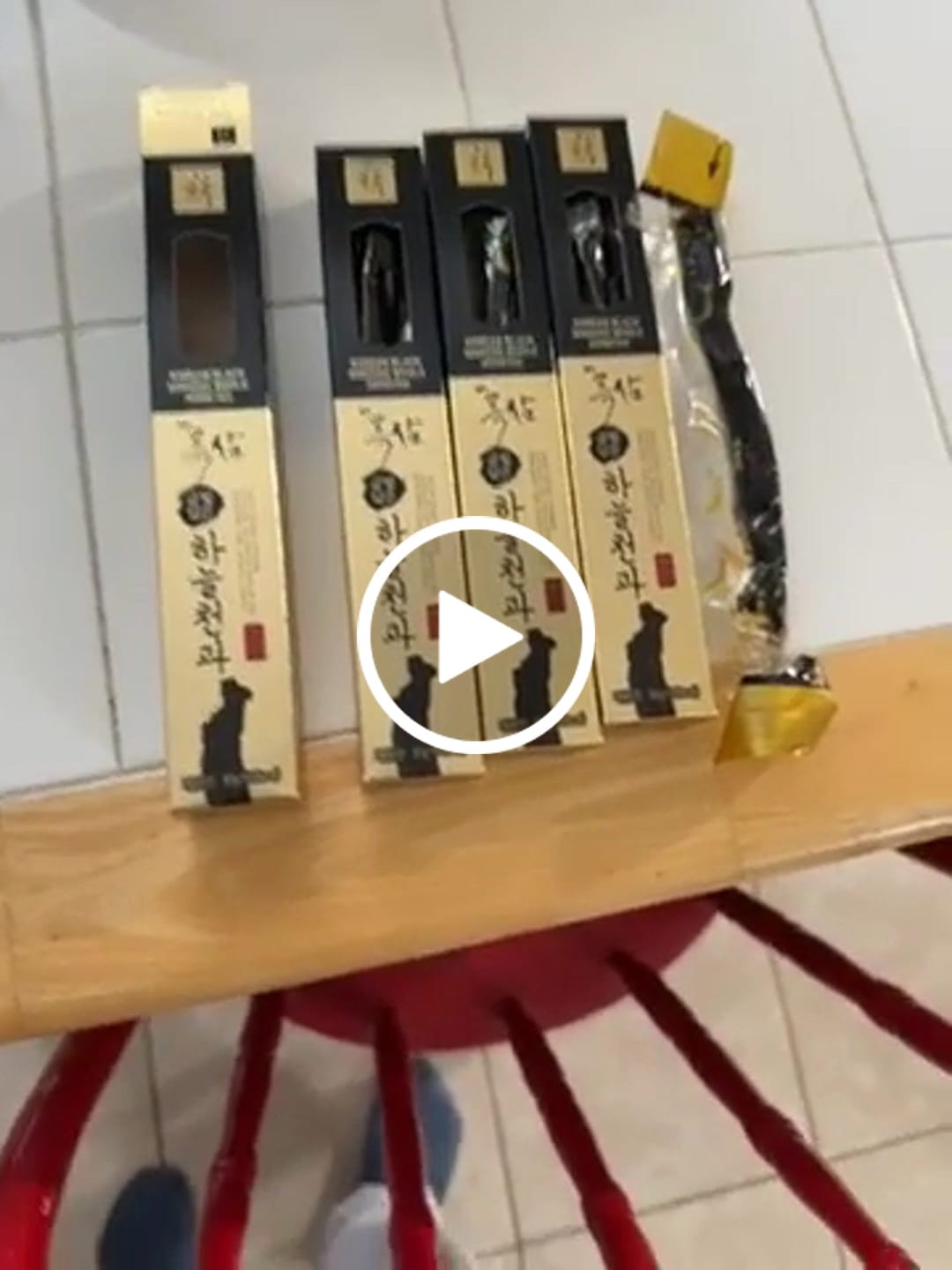 Customer video review of Korean Black Ginseng Honeyed Whole 300g