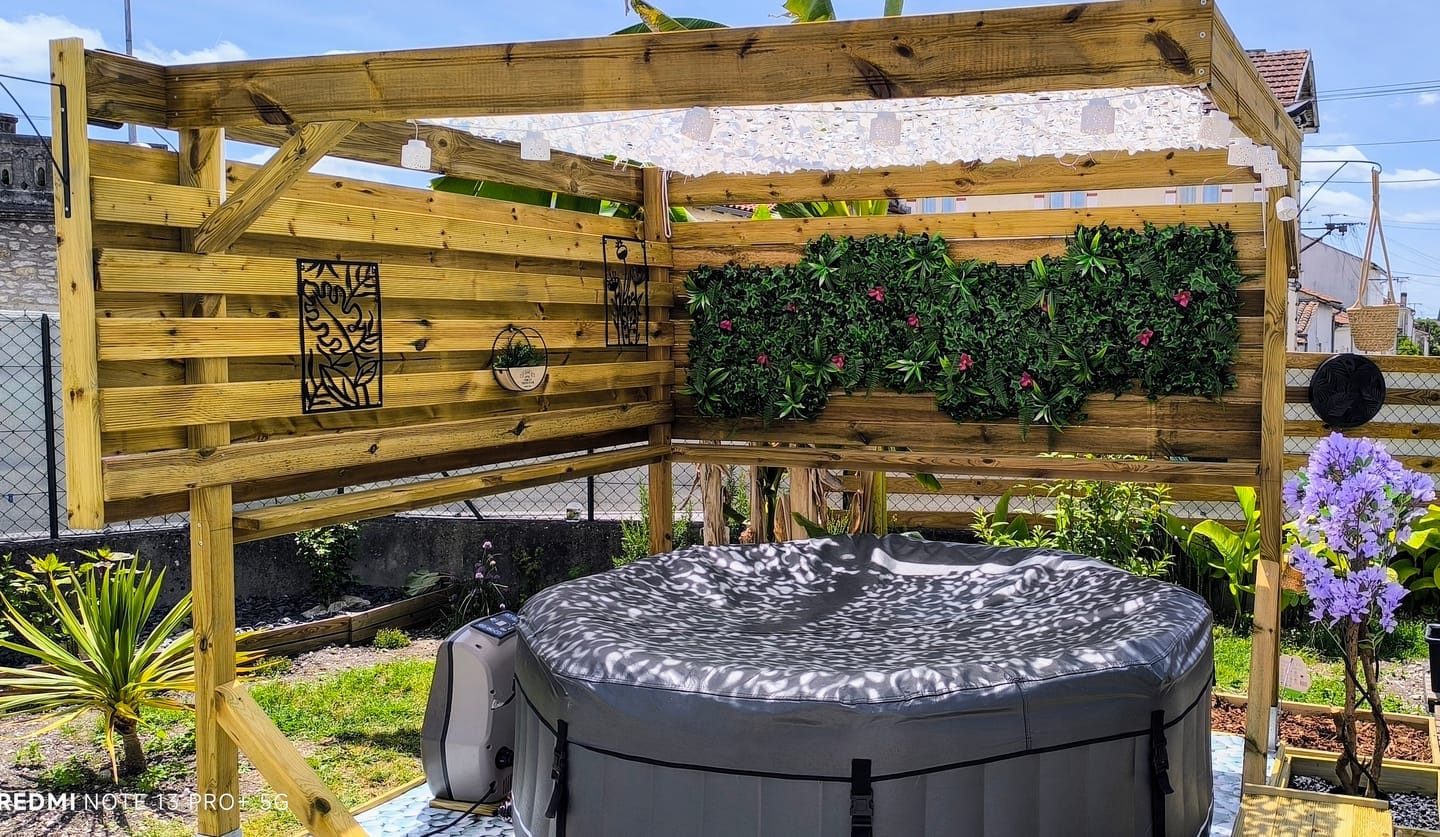 Customer photo review of White Camo Netting Sun Shade