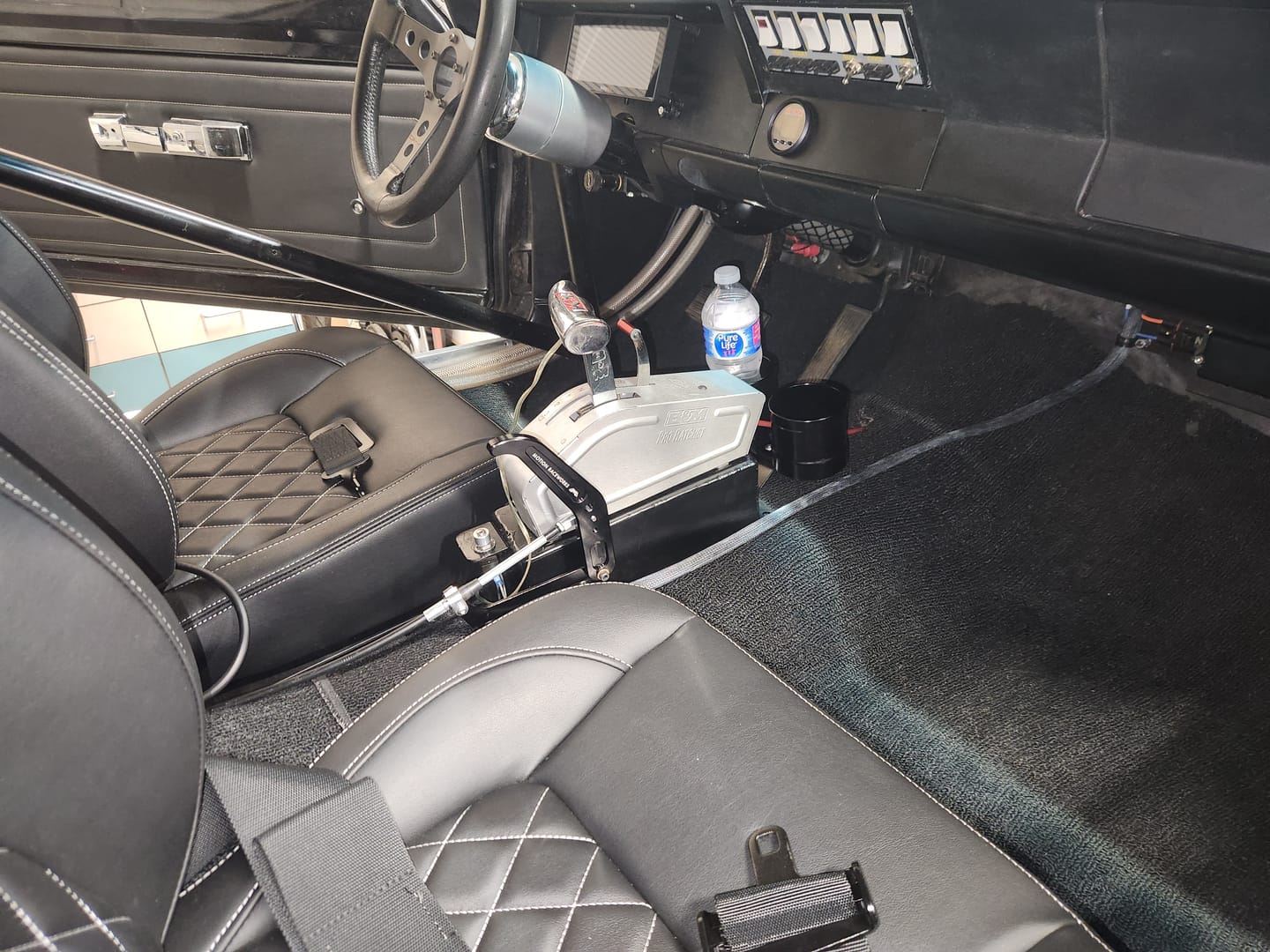 Customer photo review of Motion Stand-Alone Dual Billet Cup Holder 16-142