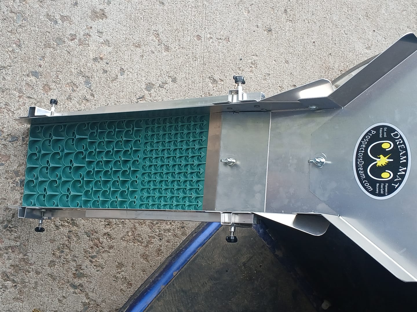 Customer photo review of 6X24 Trek Gold Sluice Box