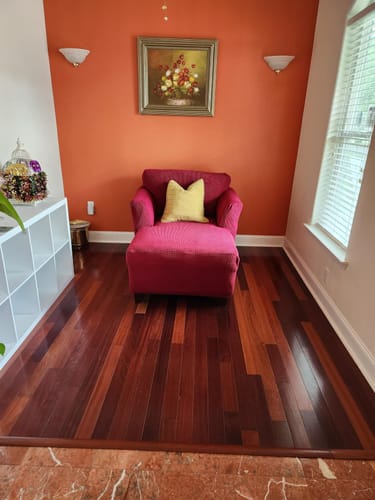 Customer photo review of Stretch Chaise Lounge Couch Cover Fitted Slipcover for Double Arm Chaise