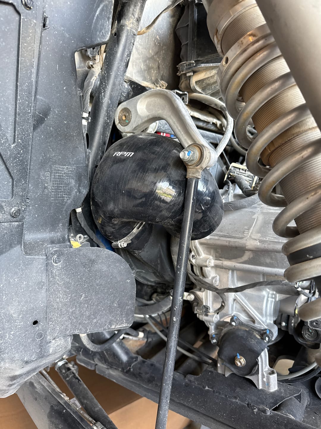 Customer photo review of RPM Pro R "SHORTY" Reduced Height Silicone Clutch Exhaust Vent Silicone