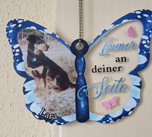 Customer photo review of Schutzengel - Individueller Rückspiegel Anhänger