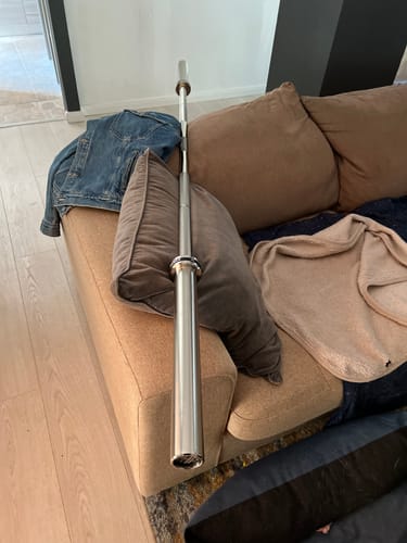 Customer photo review of Bastard Power Bar, Nickel Plated Shaft