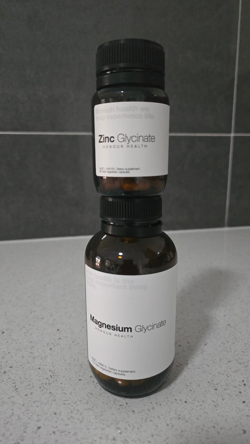 Customer photo review of Zinc Glycinate - 60 Capsules