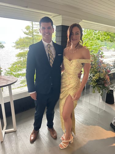 Customer photo review of Mikaela Gown by Sau Lee - RENTAL