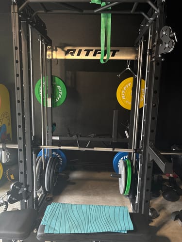 Customer photo review of RitFit M1 PRO Smith Machine Home Gym Package Comprehensive All-In-One Workout System