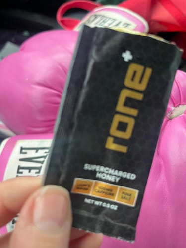 Customer photo review of *Caffeinated* (20-Pack) SuperCharged Honey (v.2) - 100mg Caffeine - Classic