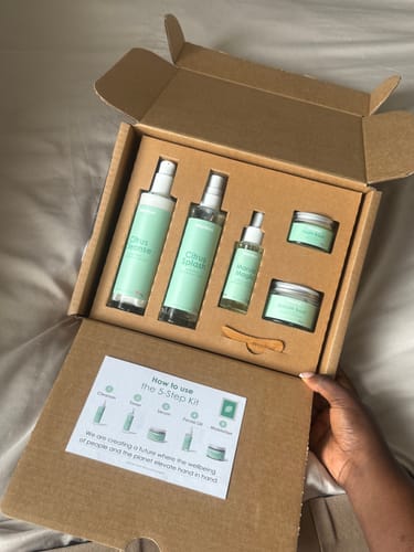 Customer photo review of 5-Step Clear Skin Kit