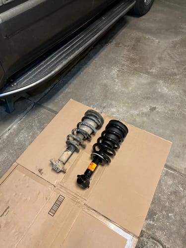 Customer photo review of 2007-2014 GMC Yukon Front Electronic Strut Conversion Kit (GC7FB)
