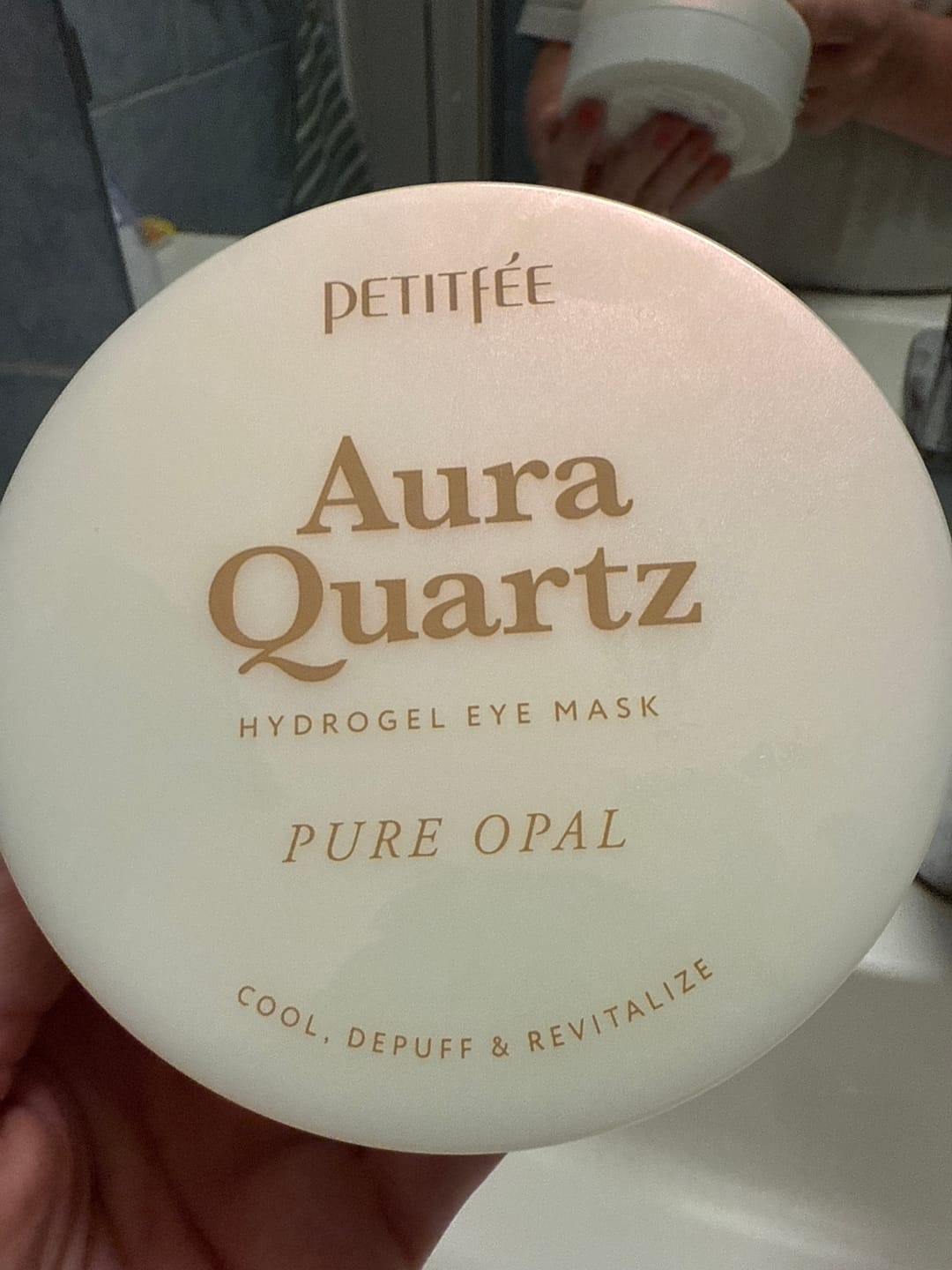 Customer photo review of Petitfee Aura Quartz Øyemaske (40stk)