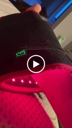 Customer video review of Advantage Red Light Therapy Wrap