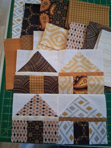 Customer photo review of Mrs Quilty Subscription Box 7