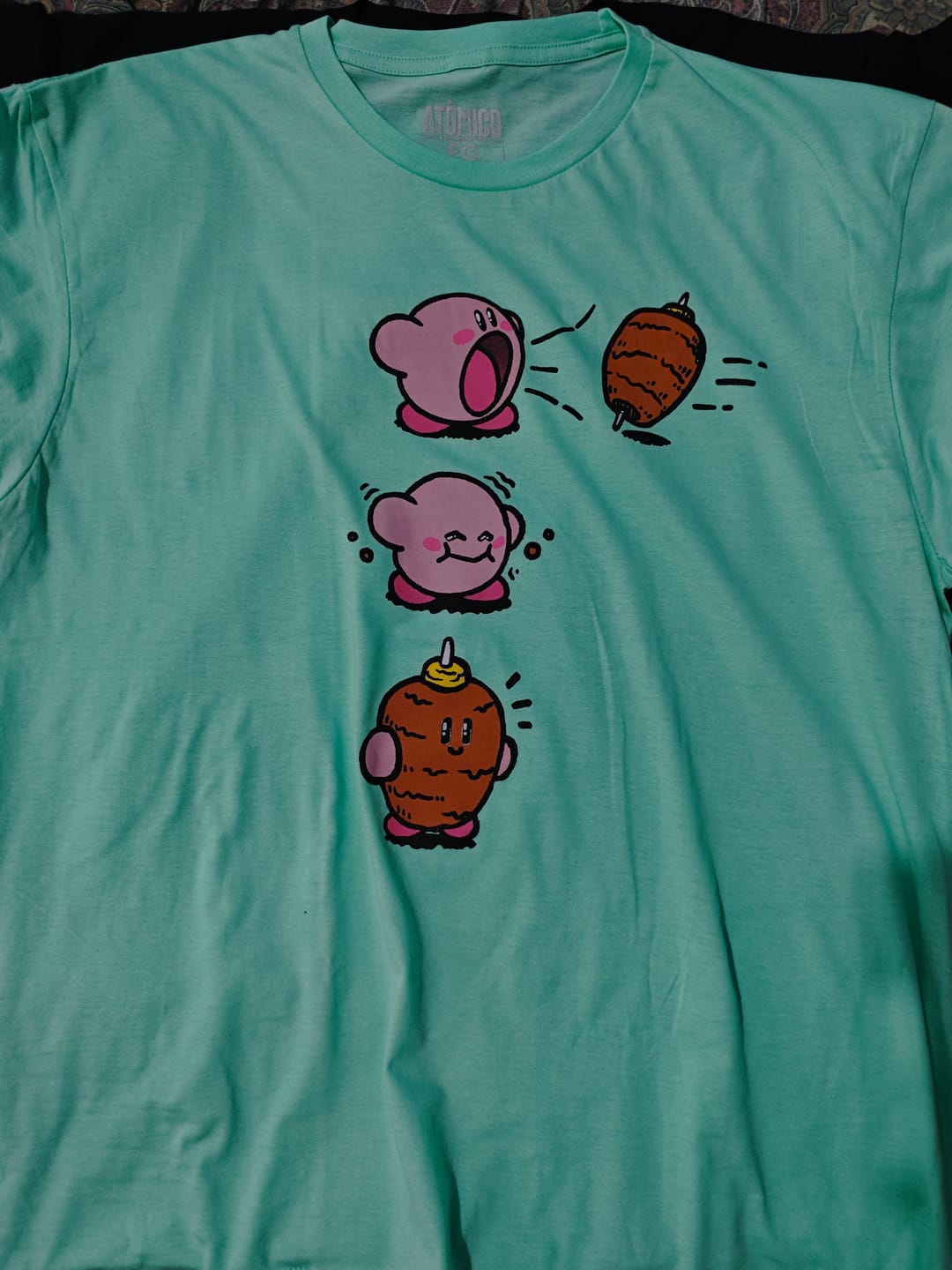 Customer photo review of Kirby al Pastor 🌮 - Playera Gamer