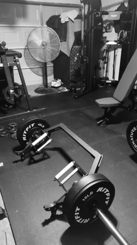 Customer photo review of Blazzed Open Trap Bar 320