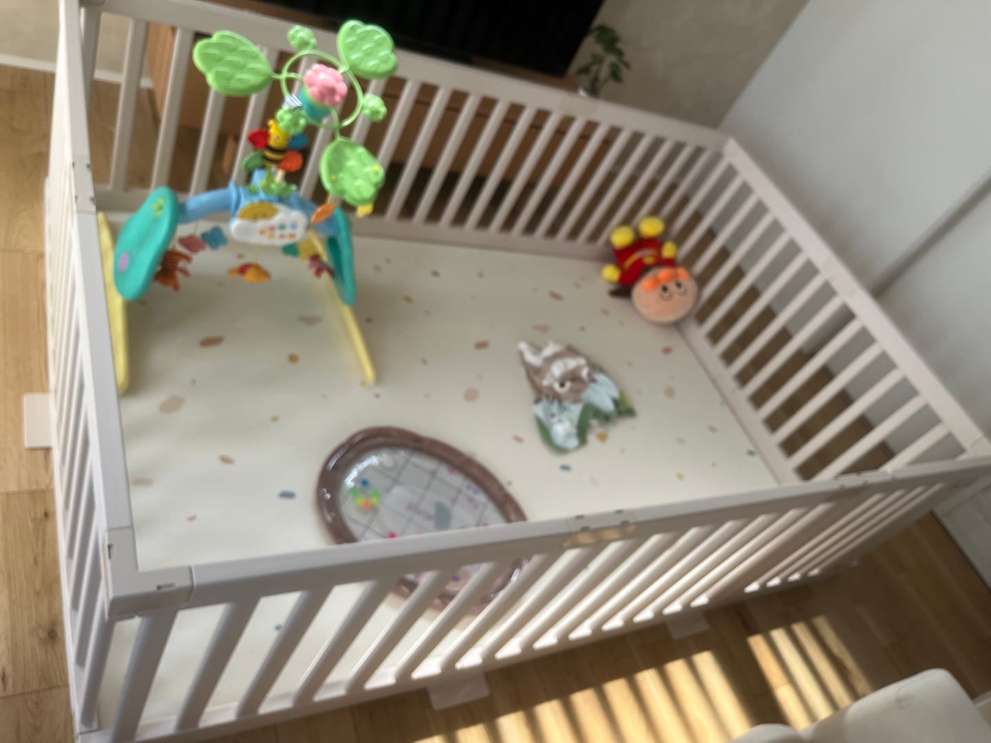 Customer photo review of PARKLON   ダブルガードベビーサークル やわらかクッションマットにぴったりサイズ