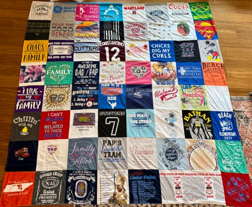 undefined review of T Shirt Quilt by Project Repat image 1 out of 1