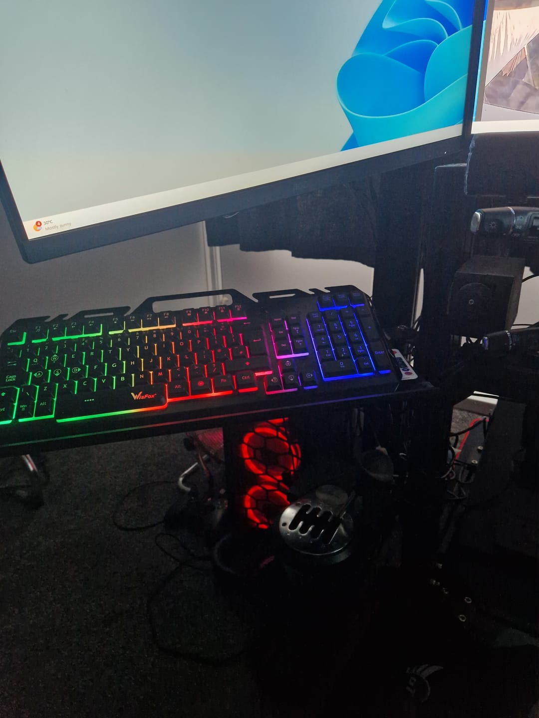 Customer photo review of PRIME Keyboard Tray