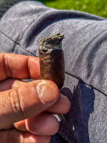 Customer photo review of Outdoor Cigar Ashtrays