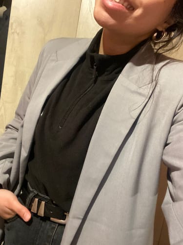 Reseña con foto de un cliente sobre Cinturón Irregular Boho