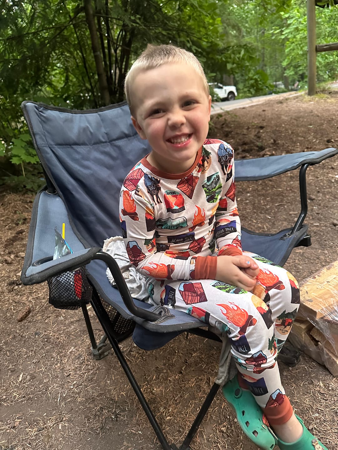 Customer photo review of Tiny Traveler 2 Piece Pajama Set: Core Collection