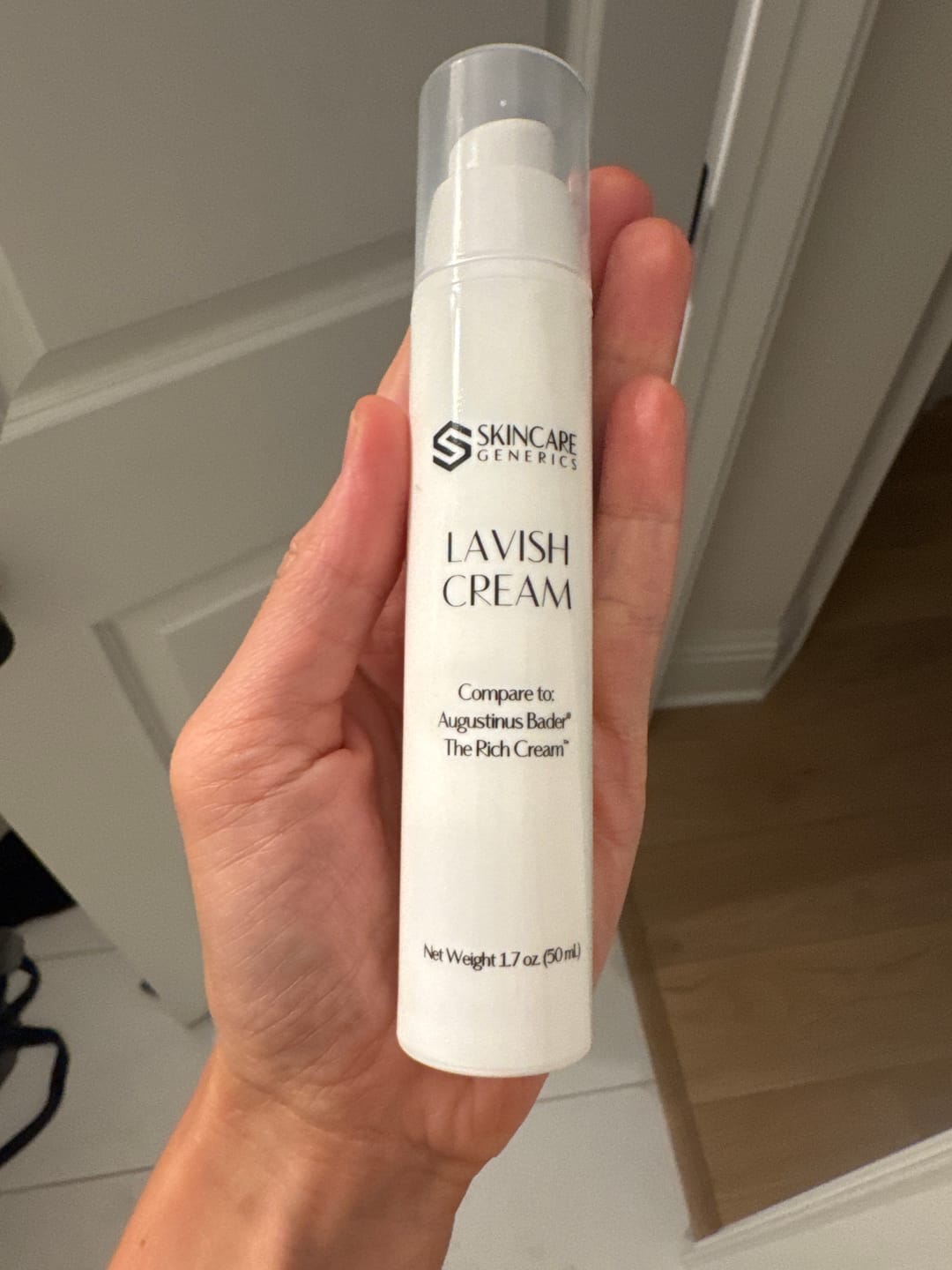 Customer photo review of LAVISH CREAM | RICH HYDRATION
