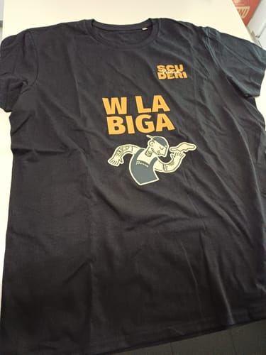 Customer photo review of T-SHIRT "W LA BIGA"