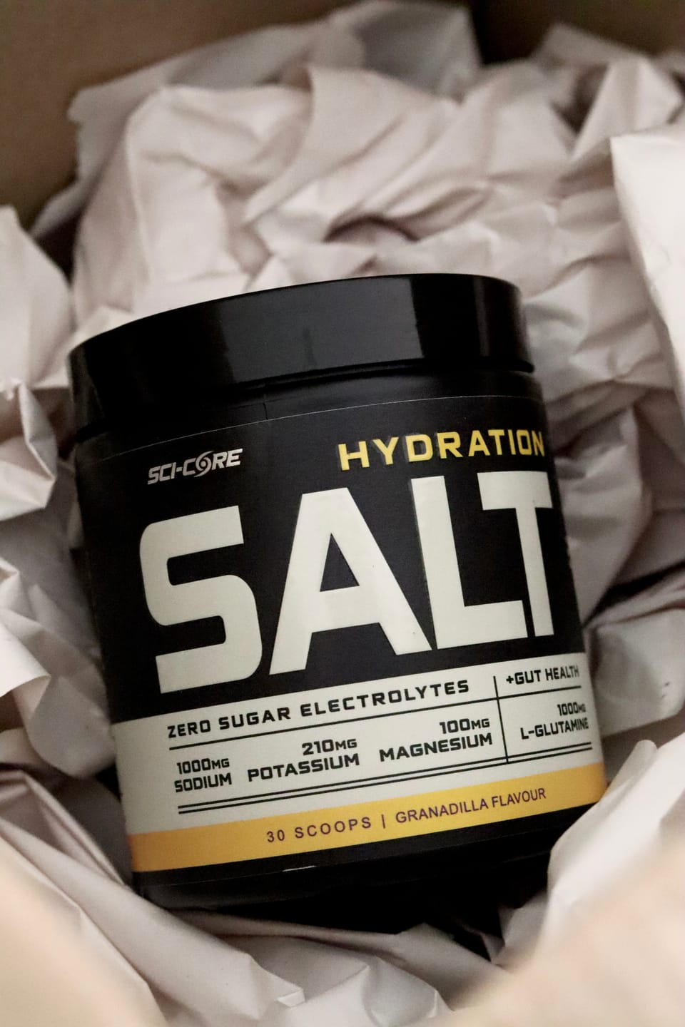 Customer photo review of HYDRATION SALT Granadilla Flavour