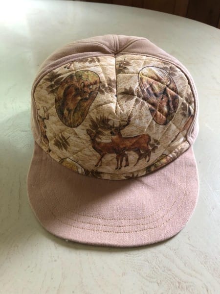 Customer photo review of Quilted Trucker Hat Pattern
