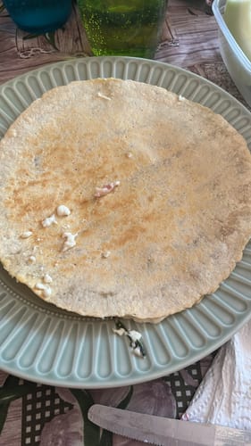 Customer photo review of Piadina Proteica