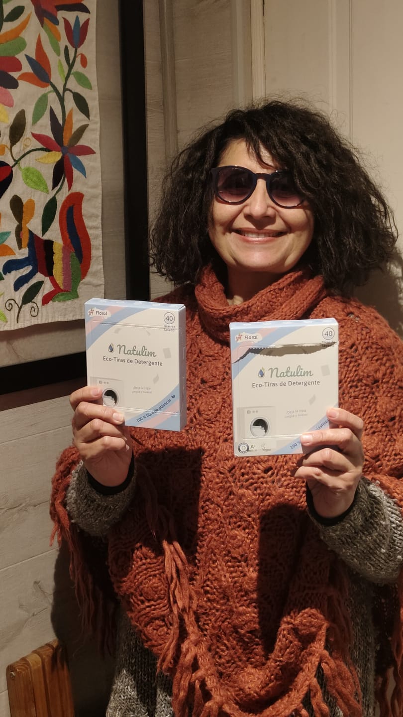 Customer photo review of Eco-Tiras de lavar Natulim - 40 lavados
