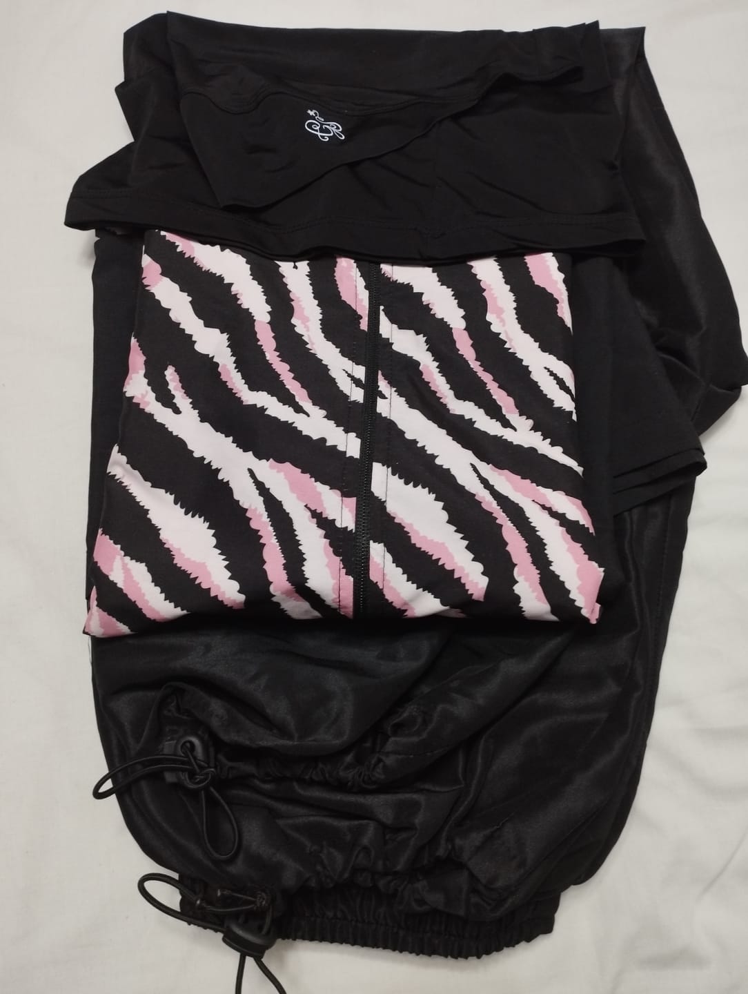 Customer photo review of Zebra burkini