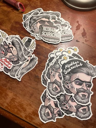 John W. review of Custom Sample Sticker image 1 out of 1