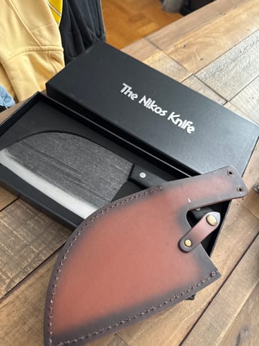 Customer photo review of The Nikos Knife™