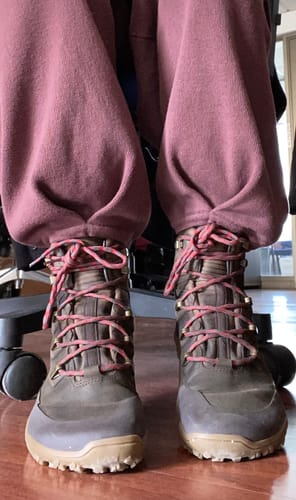 Customer photo review of TRACKER LEATHER AT BRACKEN (WOMENS)