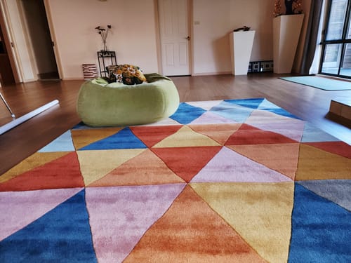 Customer photo review of Mirta Pure Wool Multi Rug