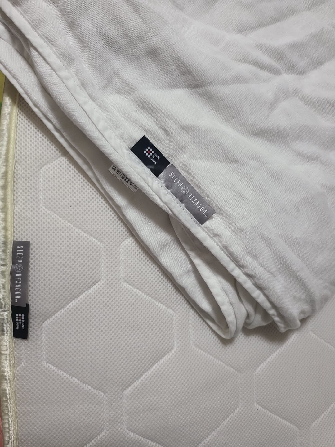 Customer photo review of SLEEP HEXAGON　上位版ホルミシスポータブルパッド