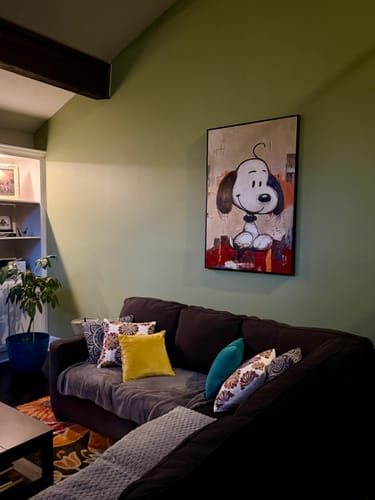 Customer review photo for Abstract Graffiti Art #GA093