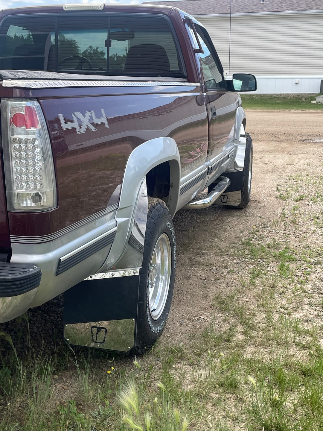 Customer photo review of Trigger Industries Standard Height Mud Flaps