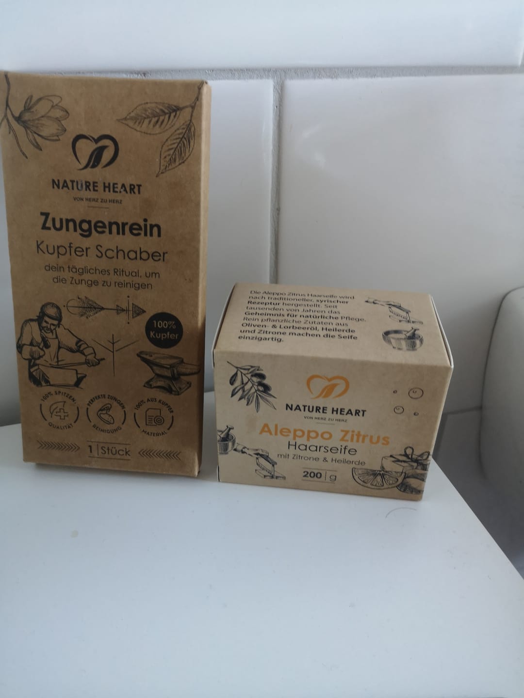 Customer photo review of Aleppo Seife - Zitrus Haarseife