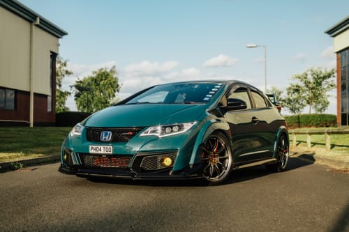 Customer photo review of Honda Civic Type R FK2 Fog Light Armour