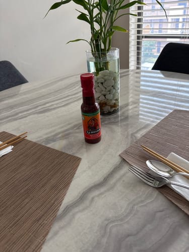 Customer photo review of La Suegra Traditional Red Hot Sauce
